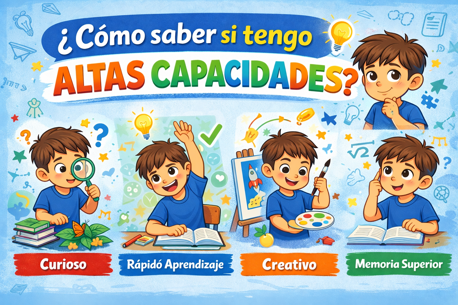 Cómo saber si tengo Altas capacidades: qué son y cómo detectarlas